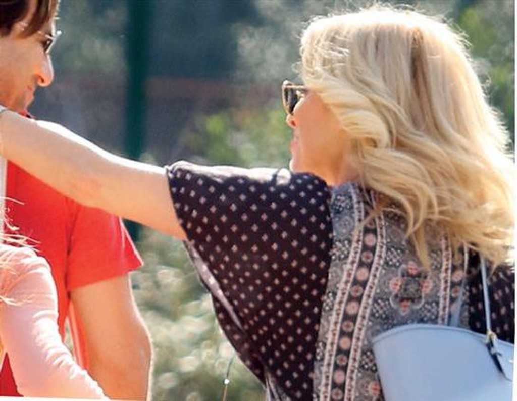 Μενεγάκη- Παντζόπουλος: Τρυφερά ενσταντανέ μπροστά στο φακό! (ΦΩΤΟ)