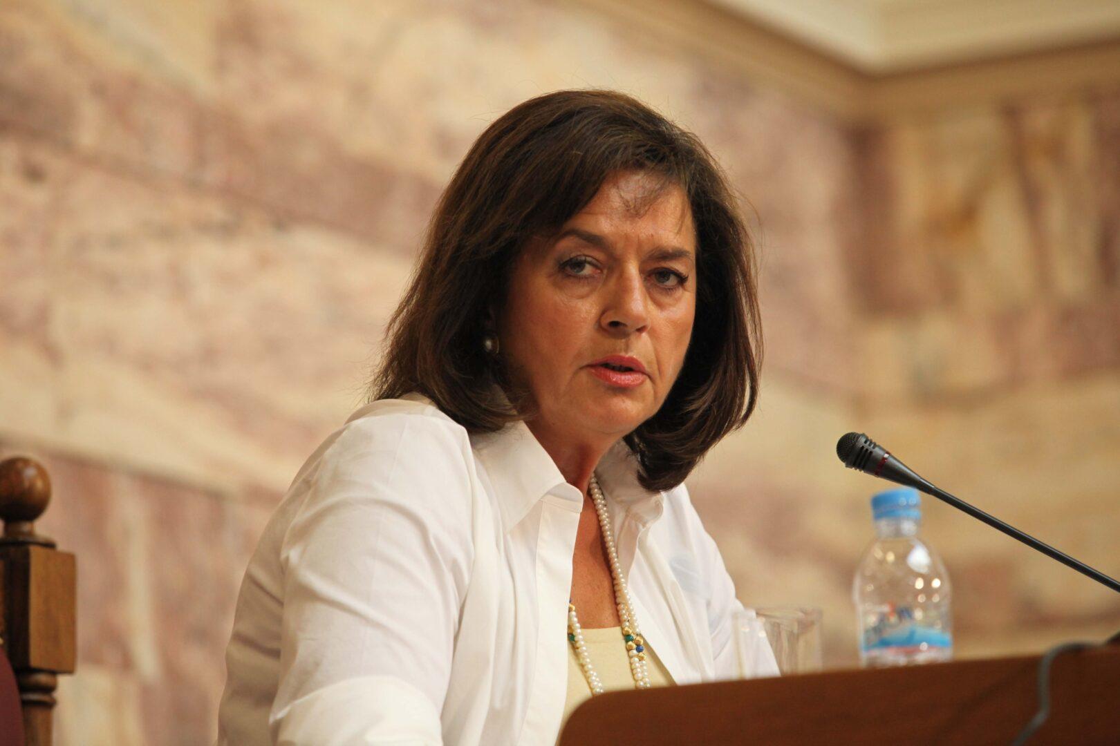 Πέθανε η Βάσω Παπανδρέου στα 80 της χρόνια