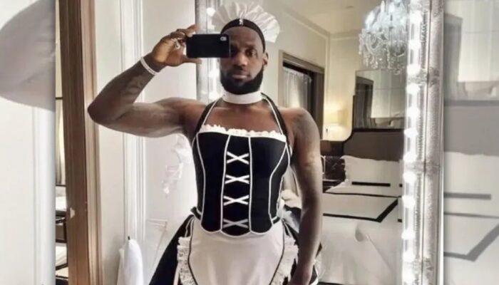 Lebron James: Ντυμένος καμαριέρα στα social media - Εκβιασμός ή άθλιο μοντάζ;