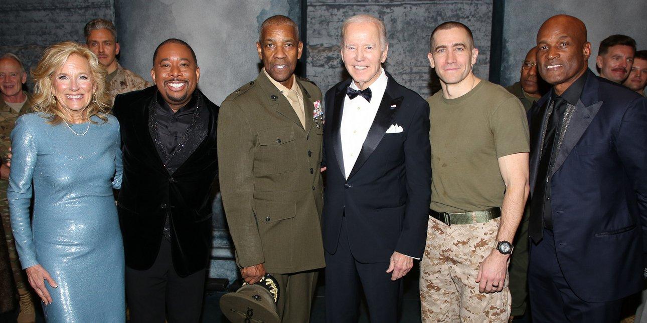 Celebrities και οι Μπάιντεν στην πρεμιέρα της παράστασης «Οθέλλος»