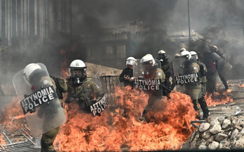 Ανακοίνωση ΕΛ.ΑΣ. επεισόδια