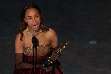 Η Ζόε Σαλντάνα κέρδισε το Όσκαρ και ξέσπασε σε κλάματα