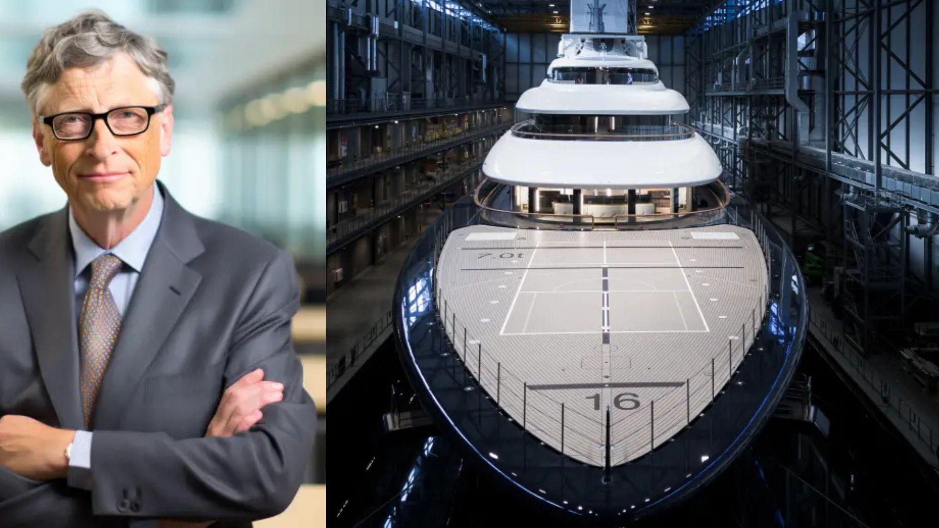 Ο Μπιλ Γκέιτς πουλά το υπερπολυτελές γιοτ των 500 εκατ. λιρών χωρίς να το έχει επισκεφτεί ποτέ