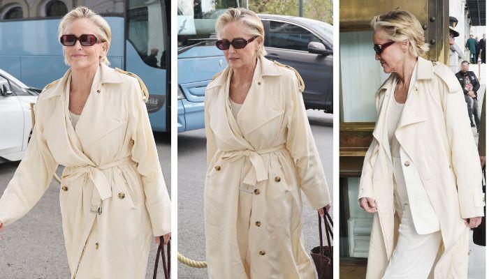 Η Sharon Stone στην Αθήνα