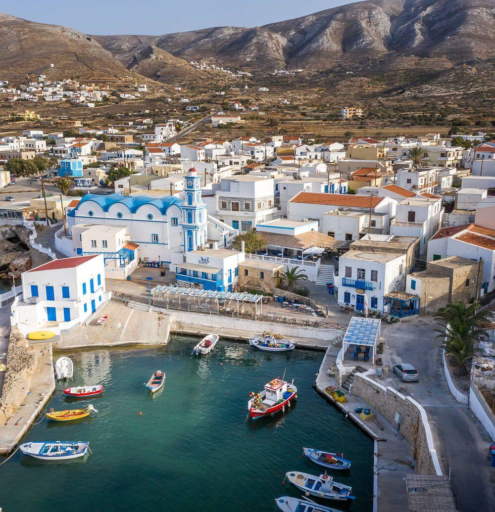 Το λιμανάκι της Μπούκας, στο Φρυ.