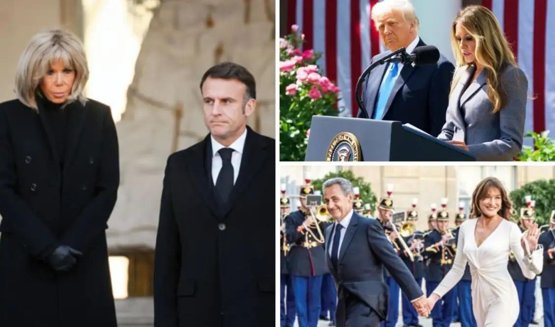 Οι Πρώτες Κυρίες πίσω από το ταγέρ