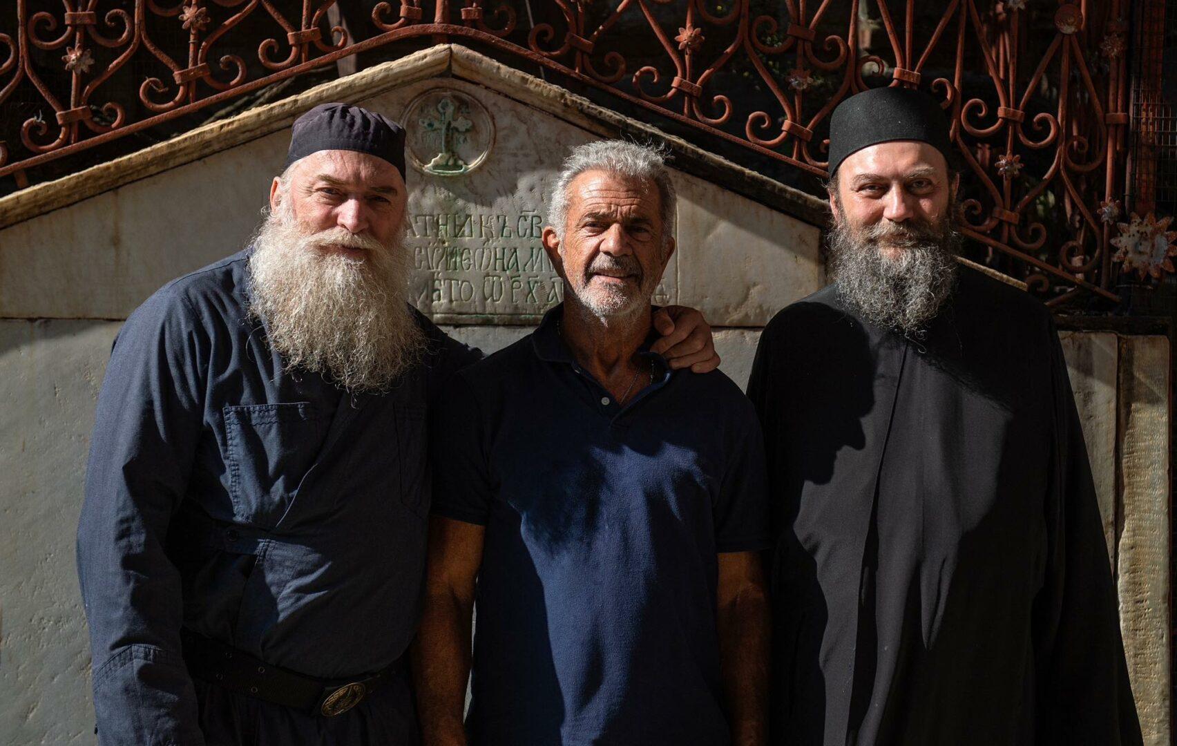 Ο Μελ Γκίμπσον προσκυνητής στο Άγιο Όρος
