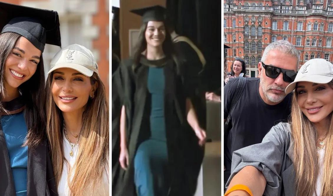 Η συγκίνηση της Δέσποινα Βανδή για την αποφοίτηση της κόρης της