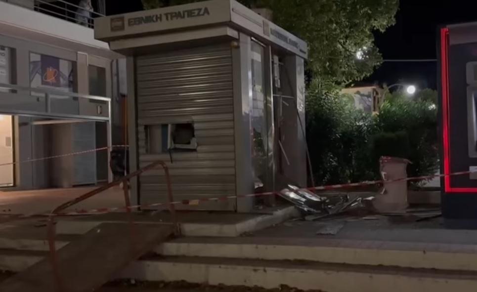 Νέα Κίος, Διάρρηξη ATM, έκρηξη, πυροβολισμοί