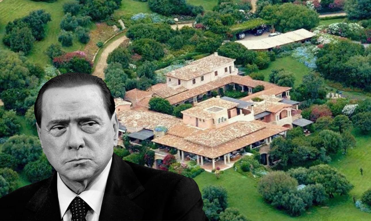 Προς πώληση η φαραωνική βίλα του Μπερλουσκόνι