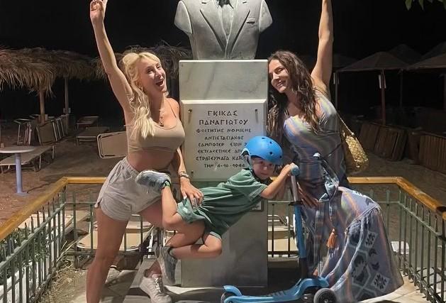 Οι βόλτες της Δήμητρας Ματσούκα στα Νέα Στύρα