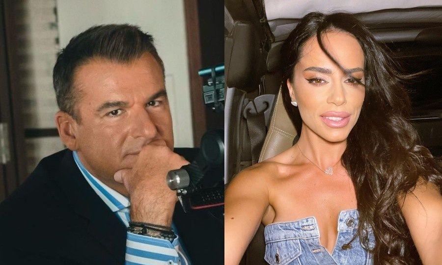 Γιώργος Λιάγκας και Μαρία Αντωνά: Το ζευγάρι που έκλεψε την παράσταση στο γάμο του Πάνου Καλίδη