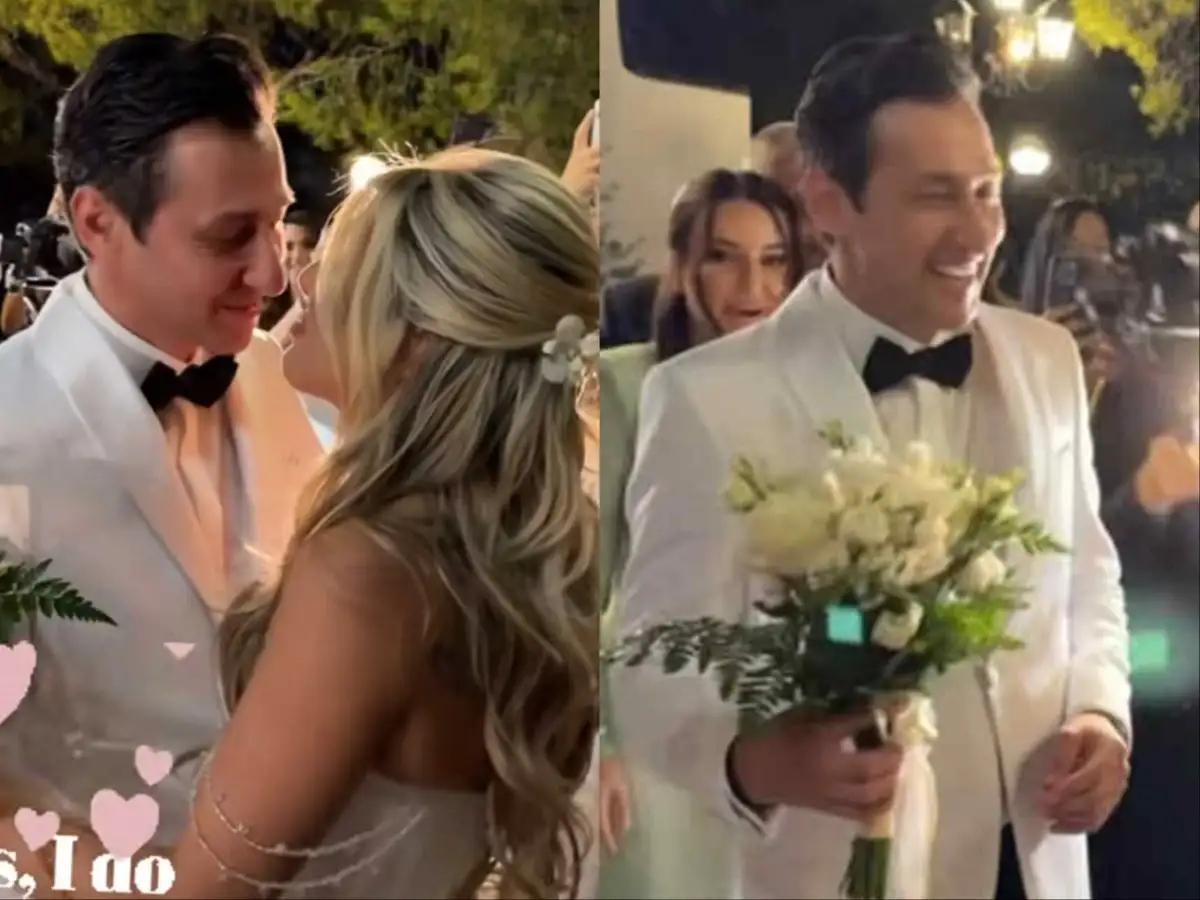 Ο Πάνος Καλίδης παντρεύτηκε την εκλεκτή της καρδιάς του, Λεάννα Μάρκογλου