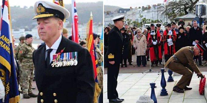 Ηνωμένο Βασίλειο: Απατεώνας ντύθηκε… υποναύαρχος και παρέστη στην Ημέρα Μνήμης των Πεσόντων