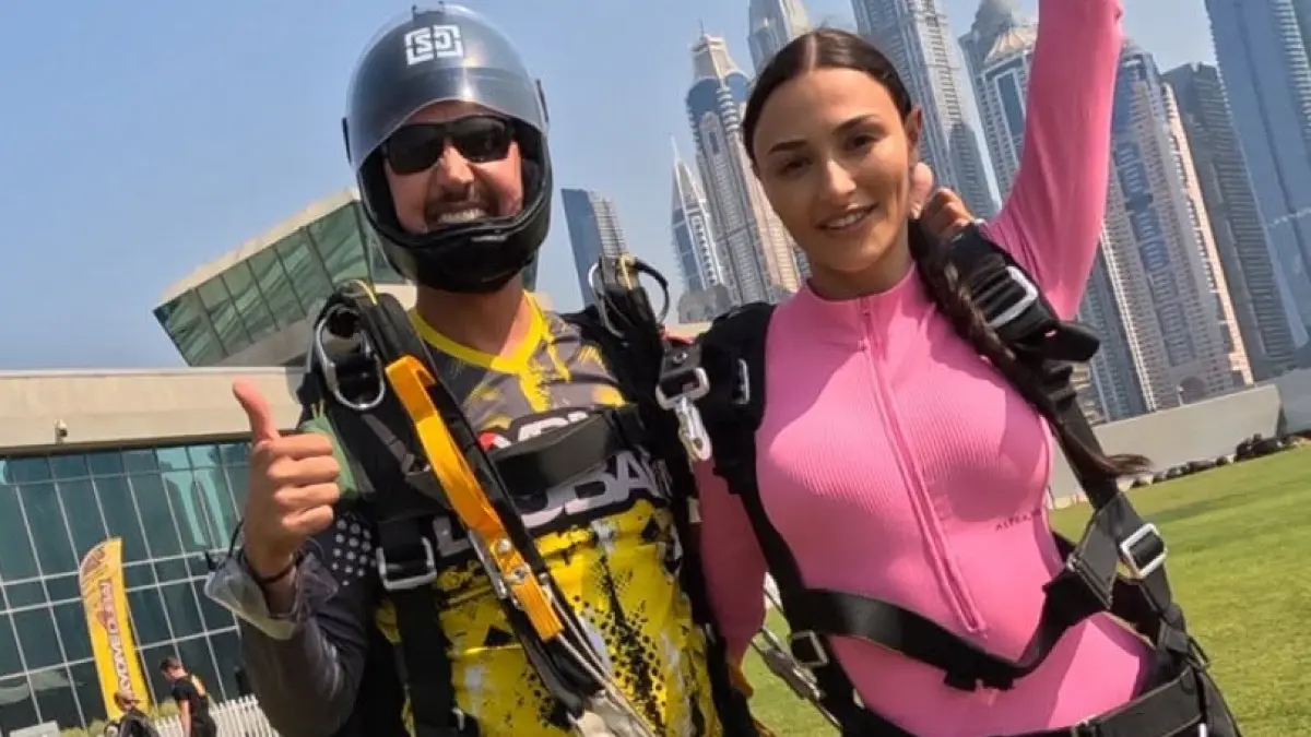 Ναυσικά Παναγιωτακοπούλου: Πήδηξε στο κενό με χαμόγελο