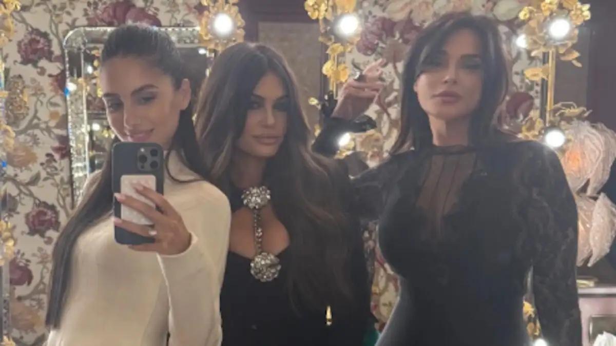 Η Κίμπερλι Γκιλφόιλ στη βεράντα της Σίλιας Κριθαριώτη