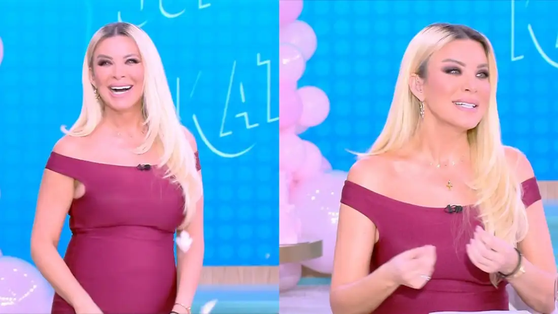 Κατερίνα Καινούργιου: Η υποδοχή στο πλατό έπειτα από την ανακοίνωση για την εγκυμοσύνη