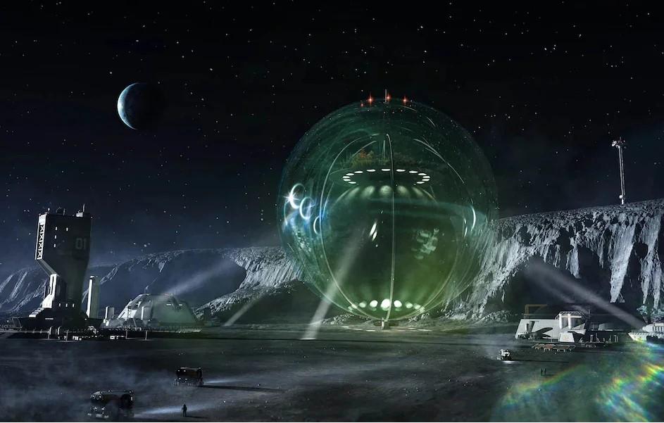 Η NASA οραματίζεται γυάλινες σφαίρες στη Σελήνη: Φουτουριστικές κατοικίες από σεληνιακή σκόνη