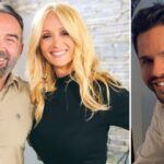 Γρηγόρης Γκουντάρας και Ναταλί Κάκκαβα με τον Γιώργο Τσαλίκη μετά την κόντρα τους