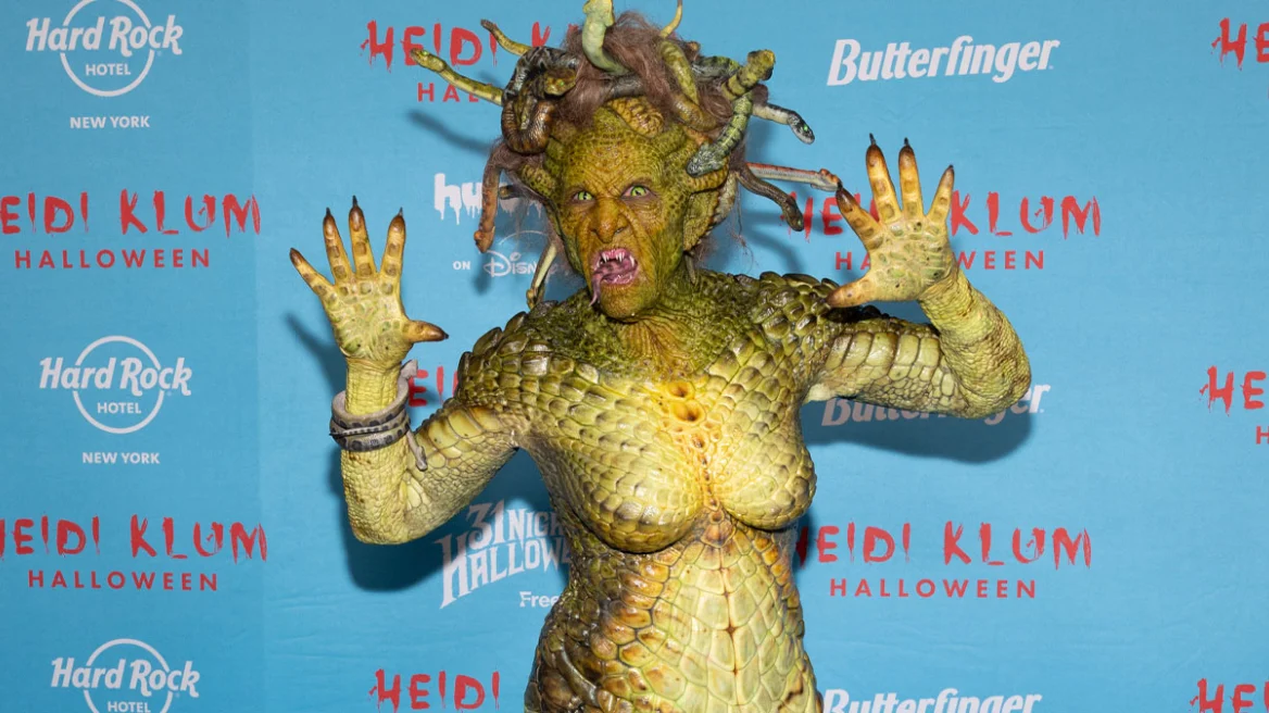 Η Χάιντι Κλουμ μεταμορφώθηκε σε Μέδουσα