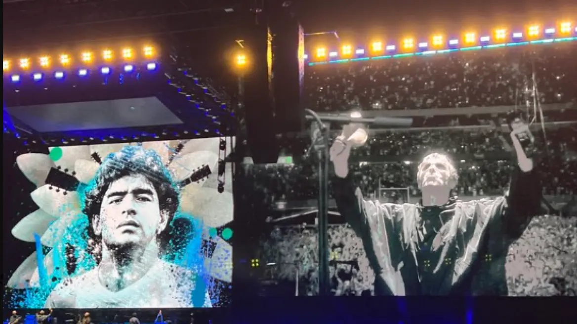 Οι Oasis απέτισαν φόρο τιμής στον Μαραντόνα