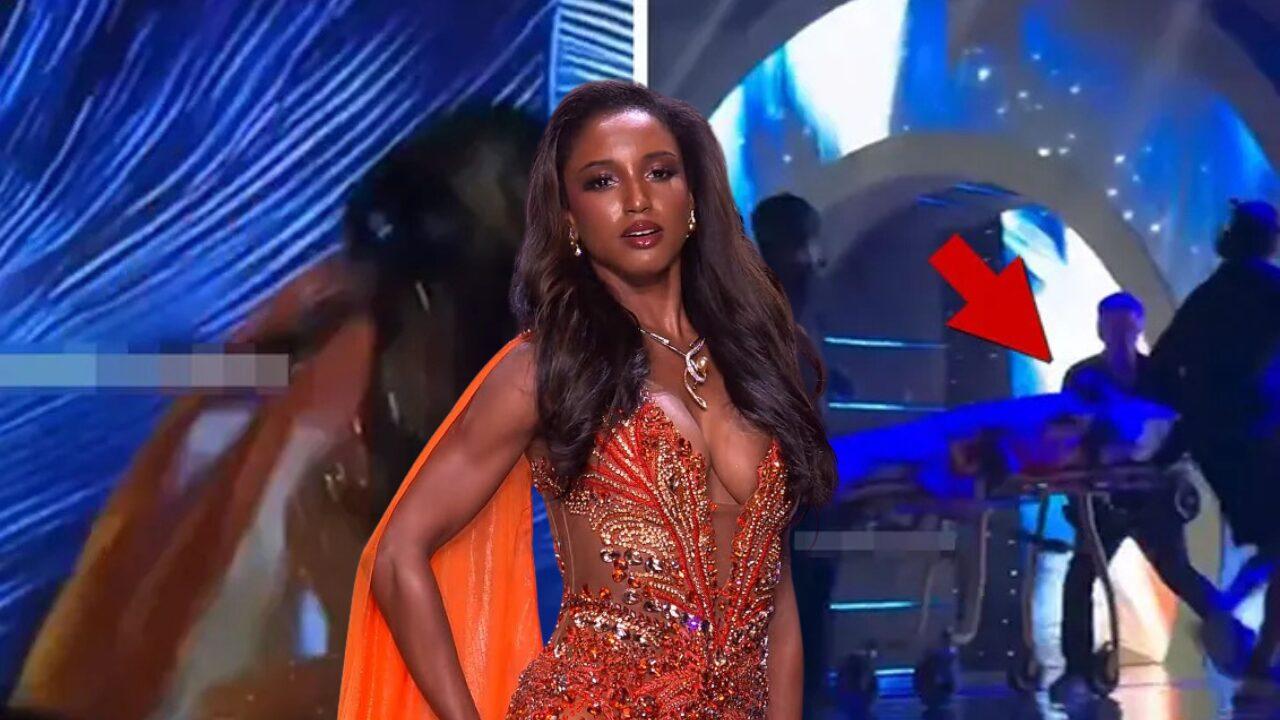 Miss Universe: Η σοκαριστική πτώση της Miss Jamaica