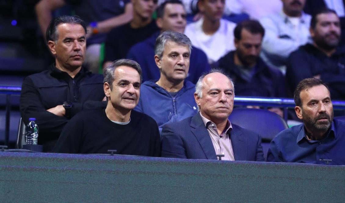 Κυριάκος Μητσοτάκης: Στο Telekom Center Athens για το παιχνίδι του Τζόκοβιτς