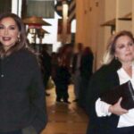 Δέσποινα Βανδή και Μαρία Καβογιάννη σε βραδινή έξοδο