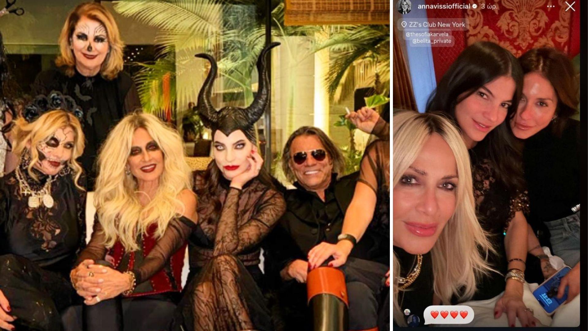 Δήμητρα Κούστα: Πριβέ δείπνο στη Νέα Υόρκη μετά το (Halloween) πάρτι στη Βουλιαγμένη!