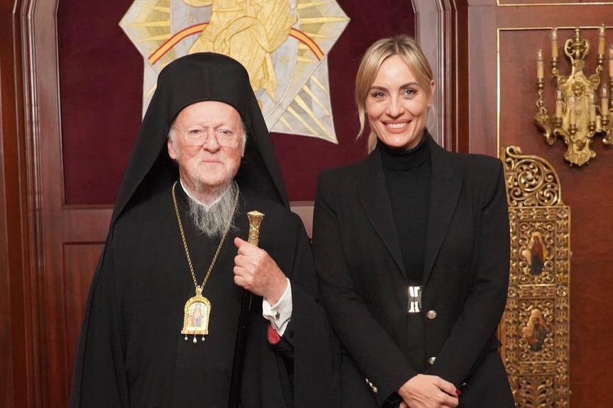 Ελεονώρα Μελέτη: Με την ευλογία του Οικουμενικού Πατριάρχη