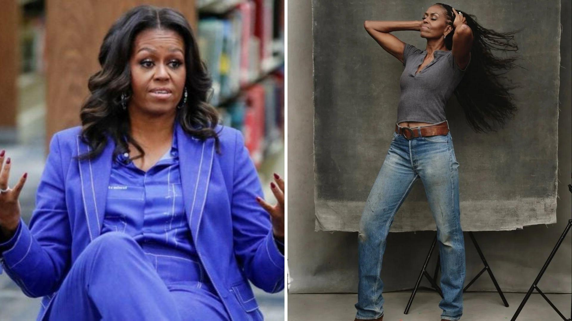 Αγνώριστη η Μισέλ Ομπάμα: Με μαλλί… Ποκαχόντας και πολύ αδυνατισμένη