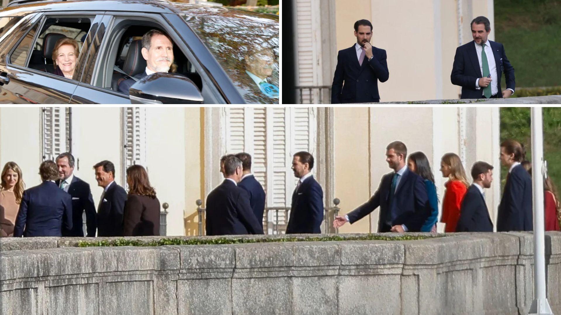 Ντε Γκρες: Σύσσωμη η οικογένεια στο ισπανικό παλάτι