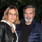 Ο Άλκης Κούρκουλος με τη σύντροφό του σε σπάνια έξοδο