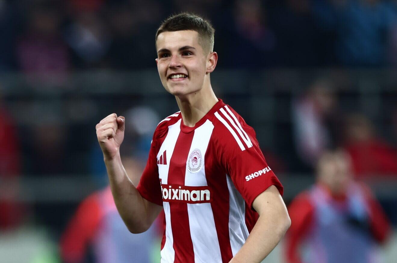 Ολυμπιακός: Ο Χρήστος Μουζακίτης κέρδισε το βραβείο Golden Boy Web 2025