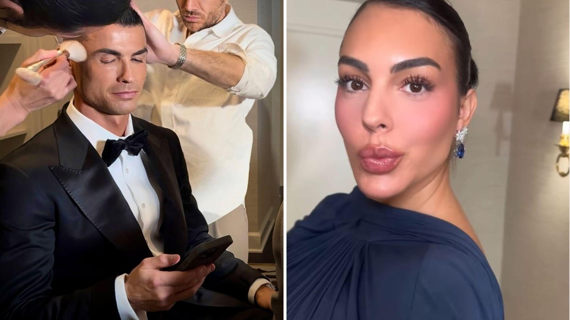 Ποιος Έλληνας κομμωτής χτένισε Τζορτζίνα και Ρονάλντο πριν από το δείπνο με τον Τραμπ