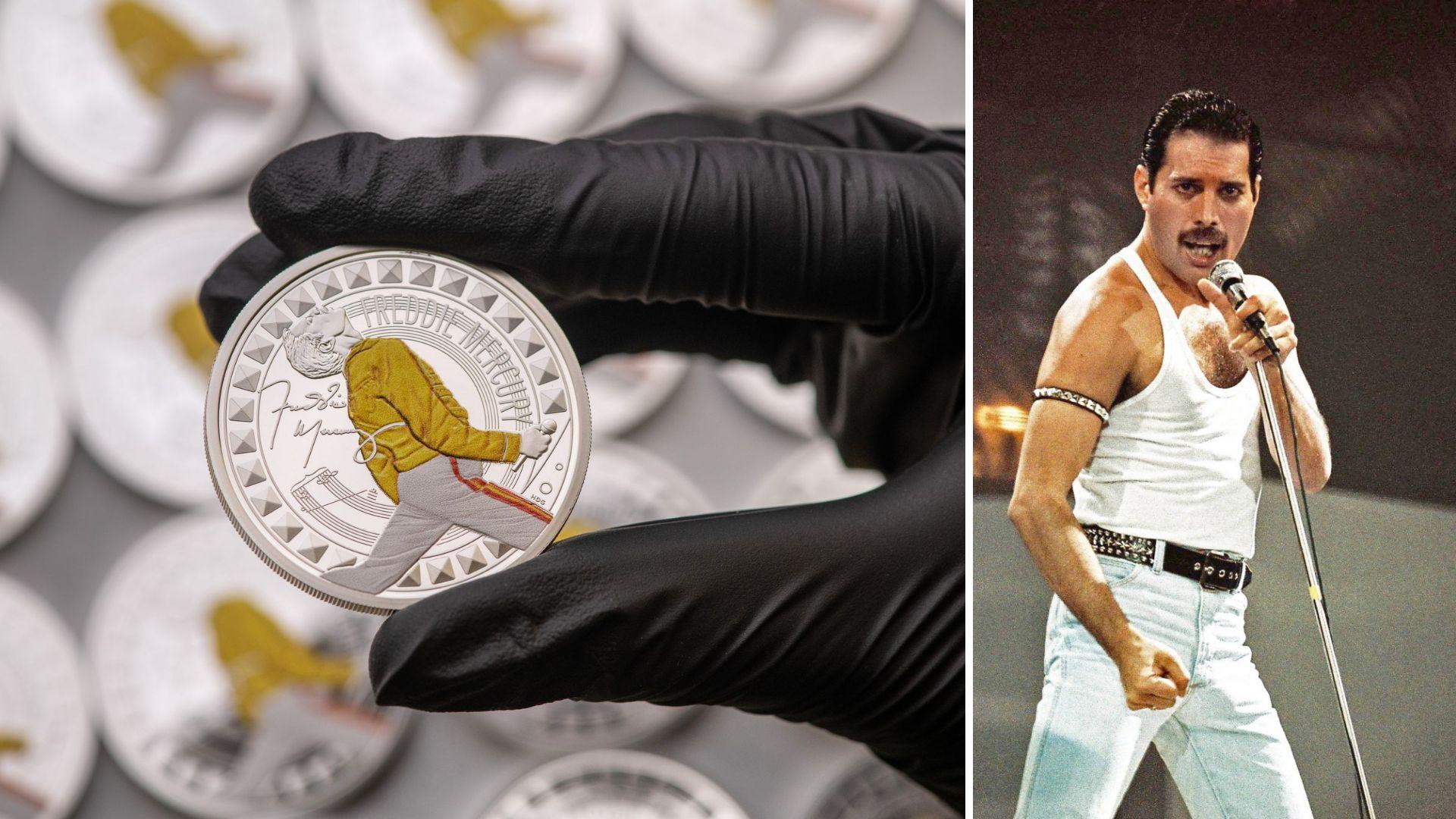 Ένα νόμισμα για τον Φρέντι Μέρκιουρι 40 χρόνια μετά το Live Aid