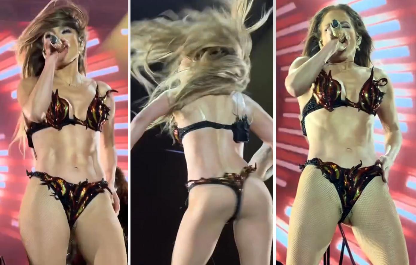 Τζένιφερ Λόπεζ: Η καυτή εμφάνιση με στρινγκ