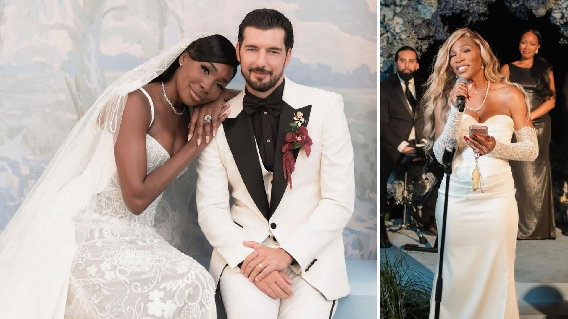 Παντρεύτηκε η Βένους Γουίλιαμς με παράνυμφο την αδερφή της