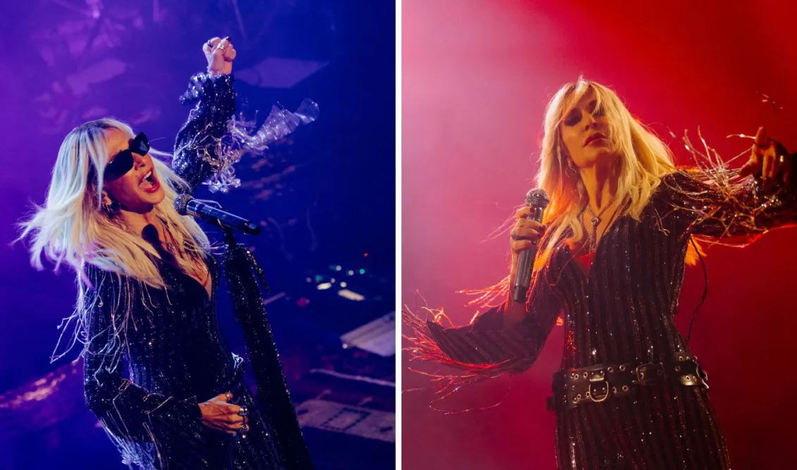 Άννα Βίσση: Με μια glam rock δημιουργία από 340.000 κρύσταλλα