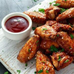 Καυτερές φτερούγες κοτόπουλου