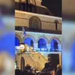 Rave πάρτι στα σκαλιά εκκλησίας στο Γαλάτσι