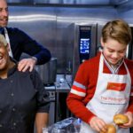 Γουίλιαμ και Tζορτζ μαγείρεψαν για τους άστεγους