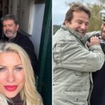 Ελένη Μενεγάκη: Με Λάτσιο και Παντζόπουλο στην ορκωμοσία του γιου της