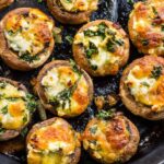 Μανιτάρια με φέτα στο φούρνο