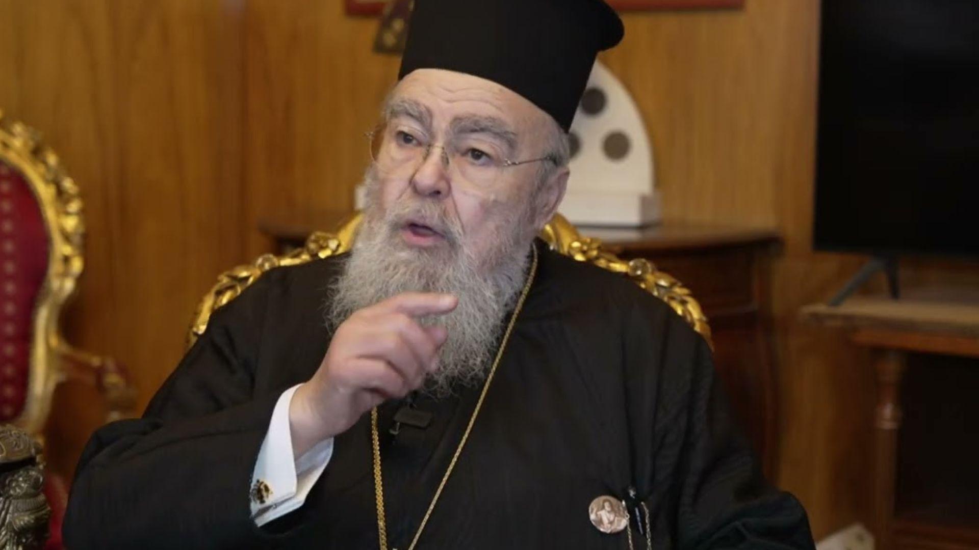 Στην Εντατική του Νοσοκομείου Ζακύνθου ο Μητροπολίτης Δωδώνης Χρυσόστομος