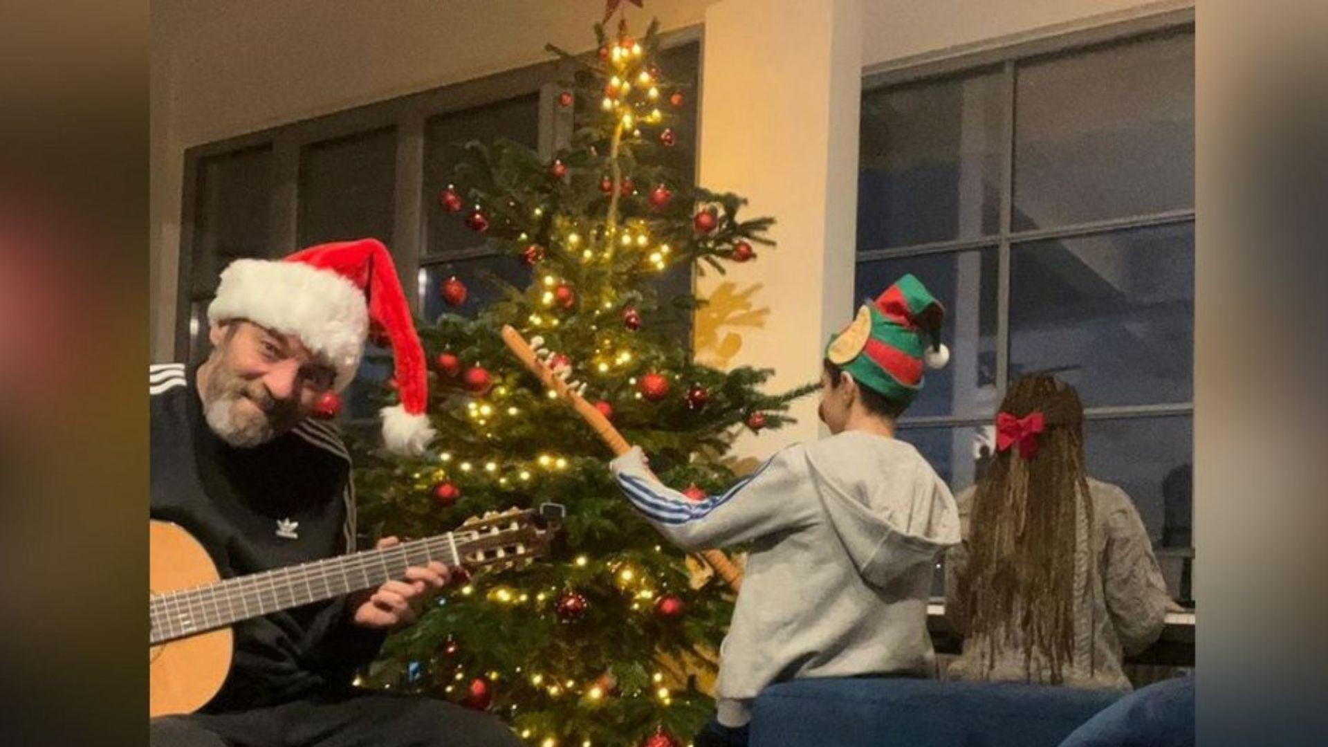 Ο Γιάννης Στάνκογλου στόλισε μαζί με τα παιδιά του