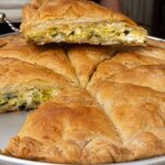 Πίτα με πράσο και φέτα