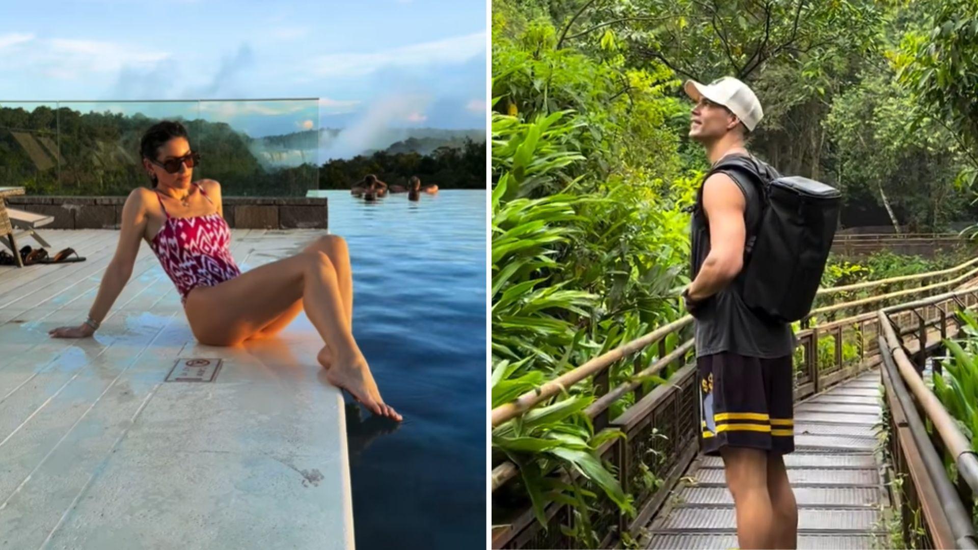 Αθηνά Οικονομάκου και Μπρούνο Τσερέλα για Πρωτοχρονιά στην Αργεντινή