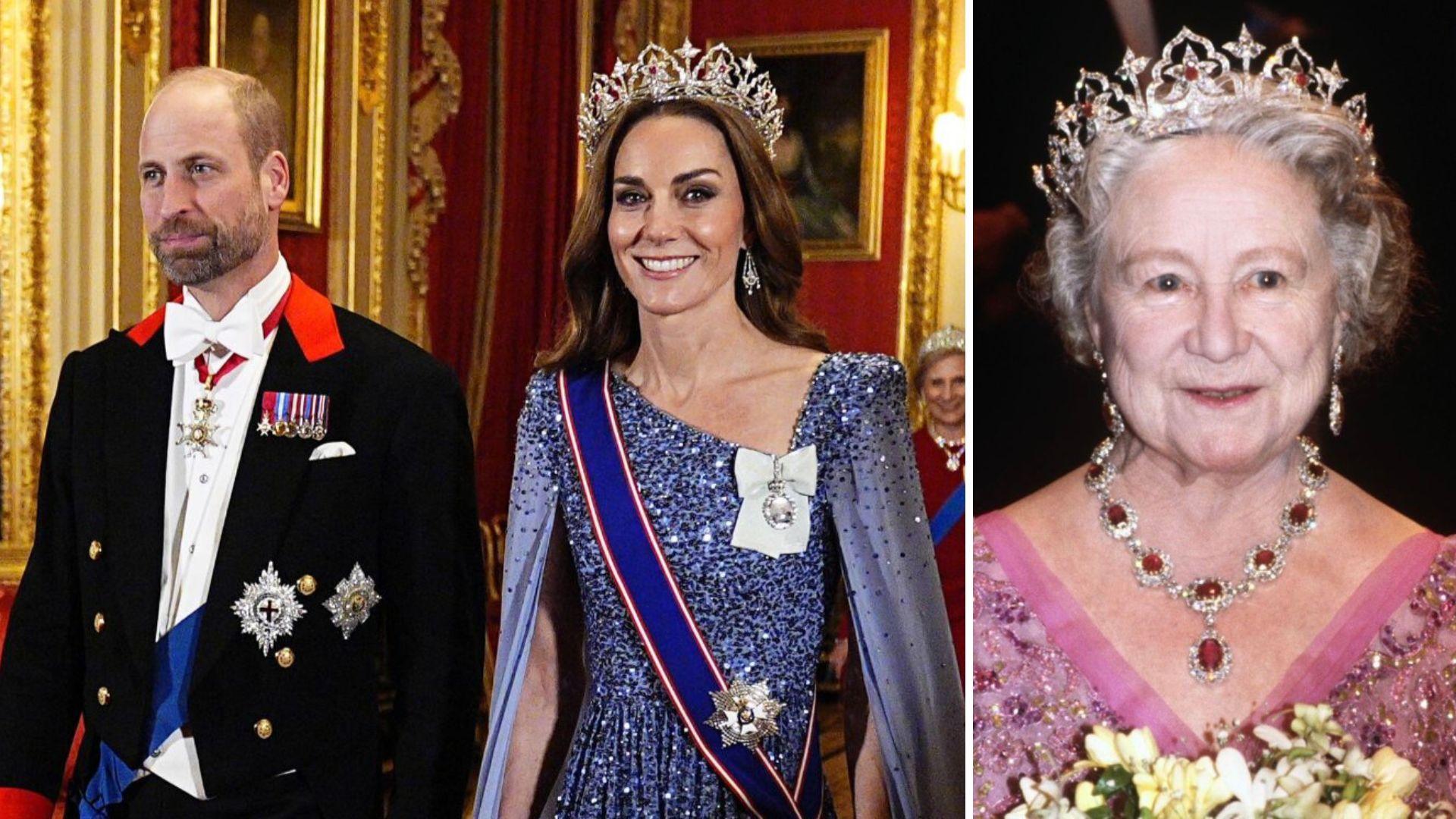 Η Κέιτ Μίντλετον με την ιστορική διαμαντένια τιάρα της βασίλισσας Βικτώριας