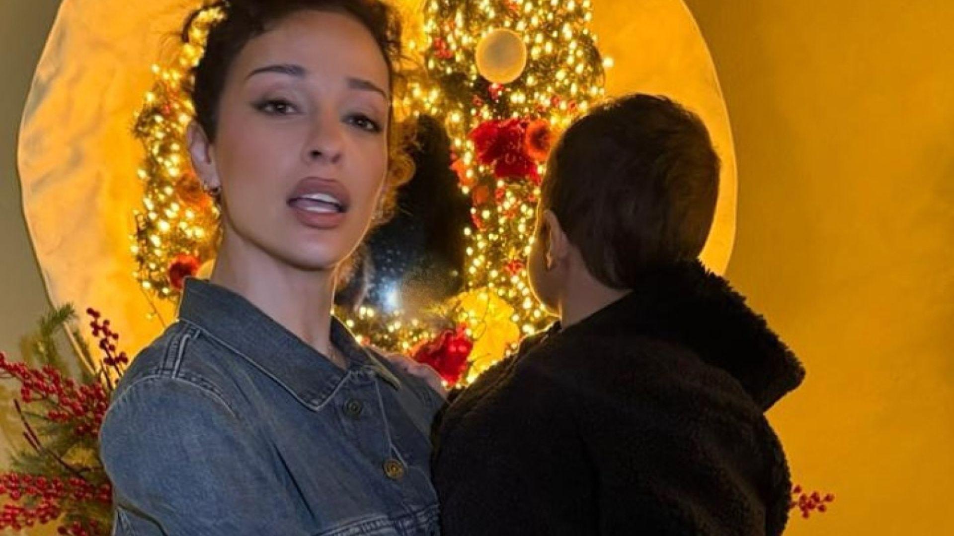 Ελένη Φουρέιρα: Αγκαλίτσες και φιλάκια με τον Ερμή!